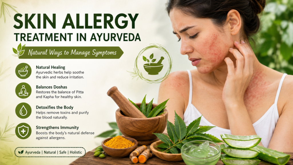 Skin Allergy Treatment in Ayurveda Natural Ways to Manage Symptoms